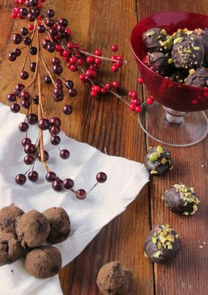 A picture of Chocolate Truffles.