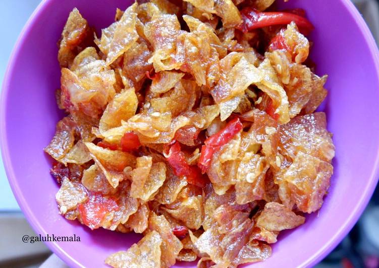 Resep Kering Kentang ala Anak Kost, Enak Banget