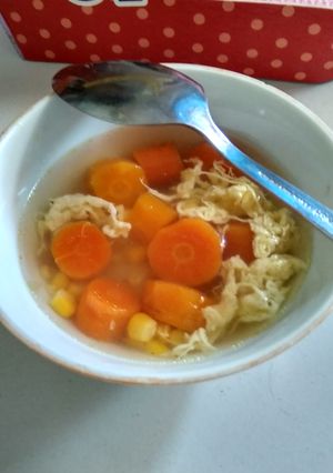 Foto resep Sup telur serabut