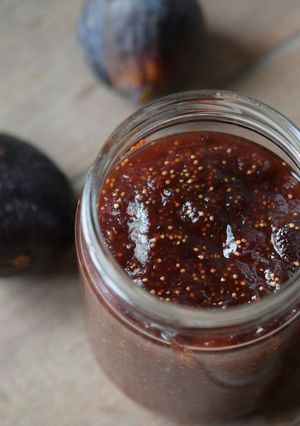 Una foto de Dulce de higos