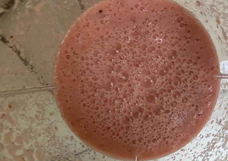 Recipe of Speedy Watermelon and apple juice