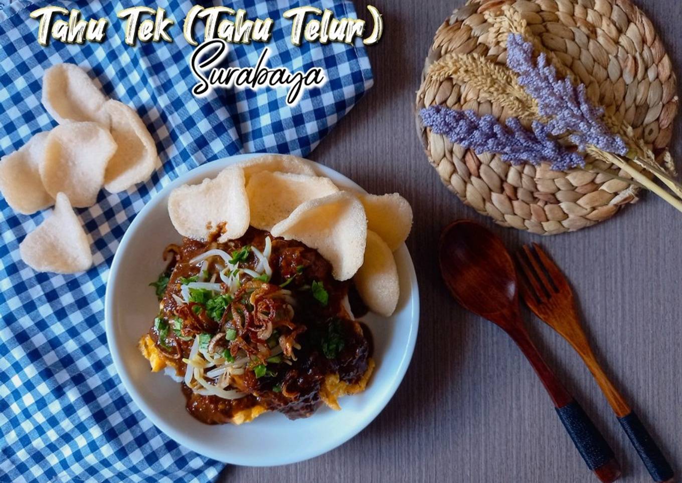 36).Tahu Tek (Tahu Telur) Surabaya