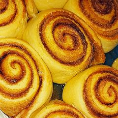 A picture of Cinnamon rolls.