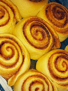 A picture of Cinnamon rolls.