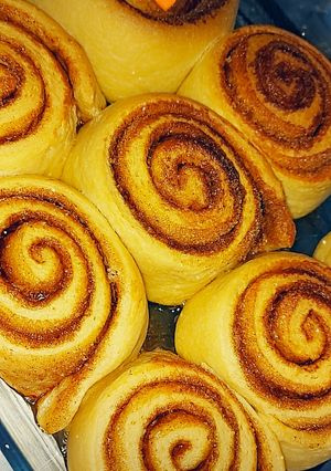 A picture of Cinnamon rolls.