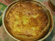 Una foto de quiche facil