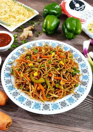 A picture of Chinese Bhel.