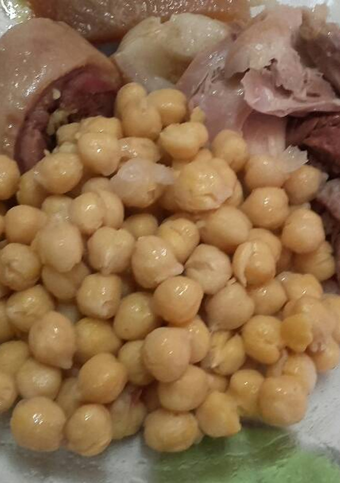 Una foto de Cocido de garbanzos