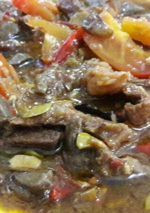 Foto resep Daging tumis mercon
