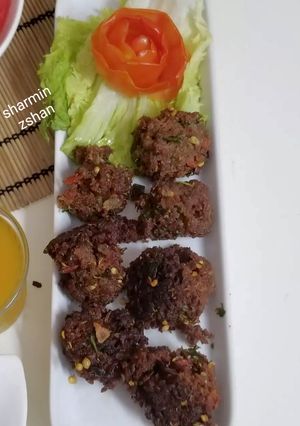 A picture of Bajray atay k kabab.