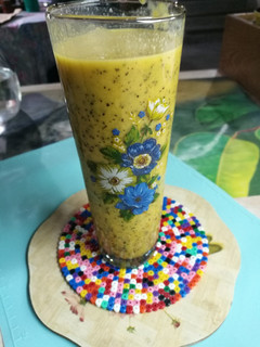 Una foto de Licuado