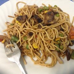 A picture of Pineapple Masala Noodles.