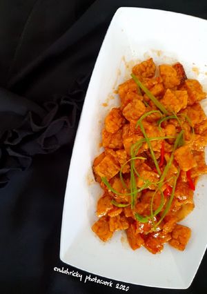 Foto resep Kering Tempe Asam Manis