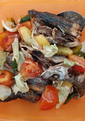 Foto resep Ikan layang tumis campur