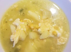 Foto principal de Caldo de papas y millo en Thermomix Tm5