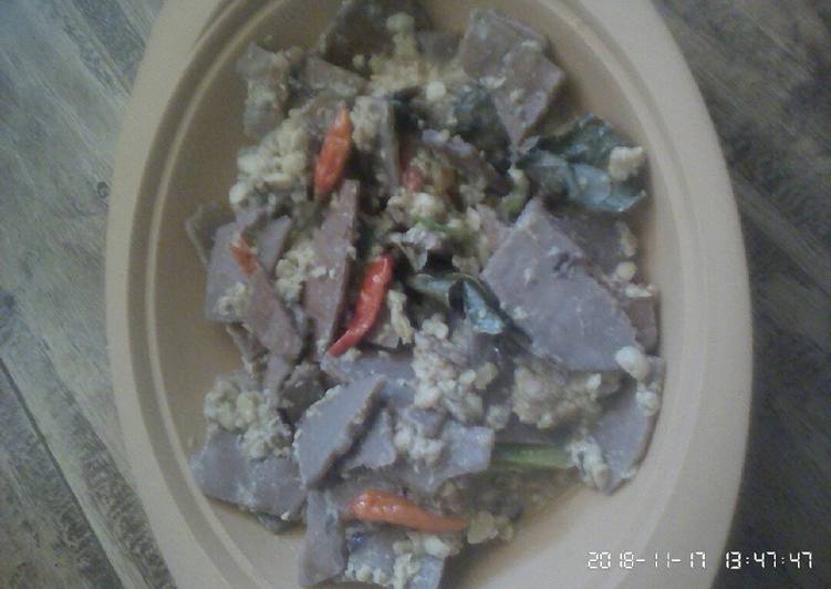 Tumis Pedas Kulit Singkong(Resep karuhun)