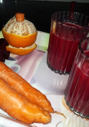 A picture of Beetroot juice.