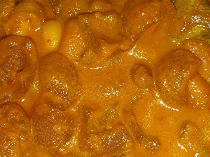 Cara Mudah Membuat Resep Gulai Kikil Kacang Merah yang Enak