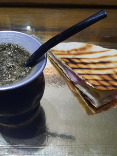 Una foto de Pan chato