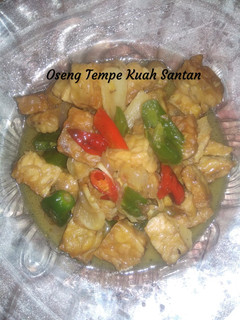 Foto resep Oseng Tempe Kuah Santan