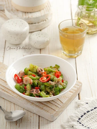 Cara Gampang Membuat Resep Tumis Paria Cumi Asin yang Sempurna Anti Ribet, Lezat Sekali