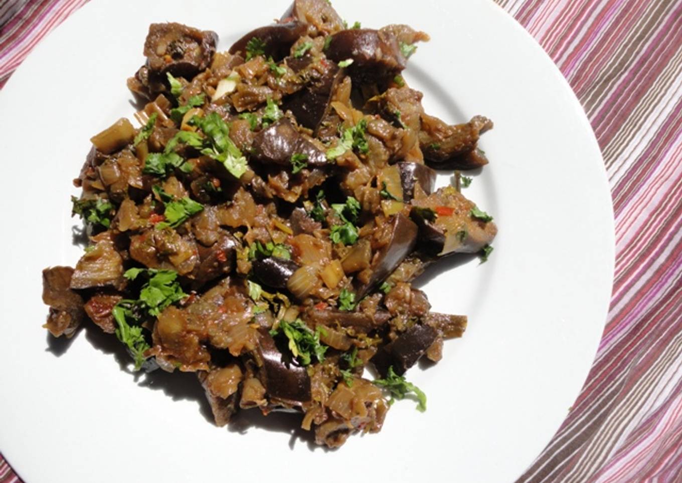 Stir-fried Eggplant