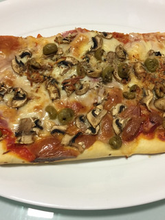 Una foto de Pizza casera