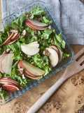 Ensalada de lechuga y manzana