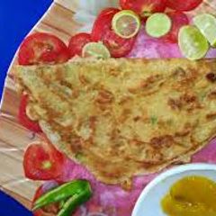 A picture of Egg paratha.