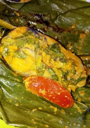 Foto resep Pepes ikan patin