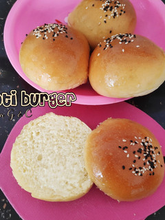 Foto resep Roti burger homemade