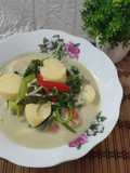 Masak Lemak Bayam + Tauhu Telur