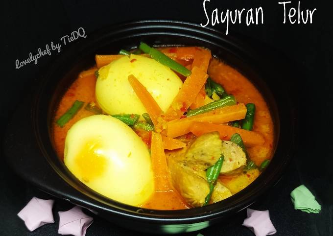 Gulai Sosis Sayuran Telur