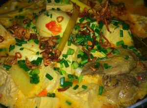 Foto resep Kari ayam bumbu instan
