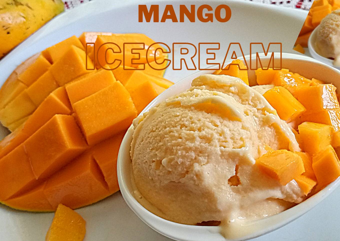 Mango Ice cream