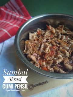 Foto resep 176. Sambal Terasi Cumi Pensil