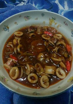 Foto resep Cumi Saos Padang