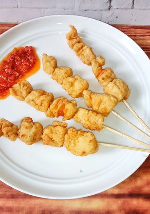 Foto resep 124. Sate ayam crispy