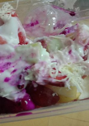 Foto resep Salad Buah