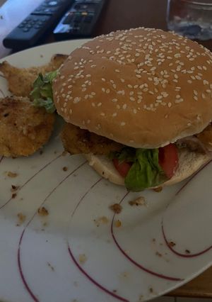 Une photo de Burger au poulet