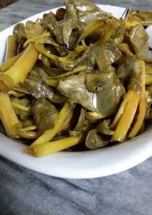 عکسی از دستور ترشی خرفه (پرپین یا پرپهن)