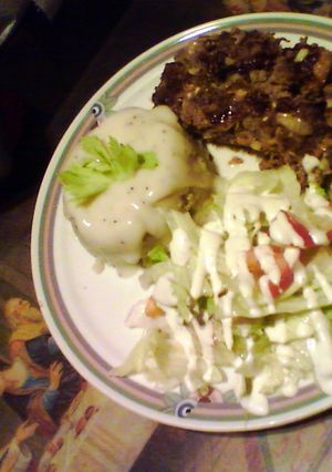 A picture of Meatloaf.