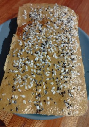Una foto de Pastel de pollo (tipo budín)