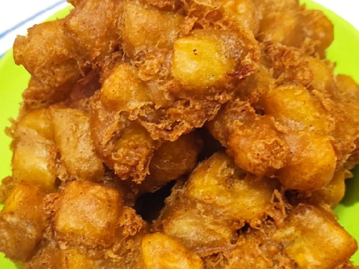 Resep Pisang Goreng Krispy Kekinian