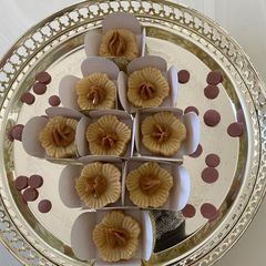 A picture of Almond malai barfi.