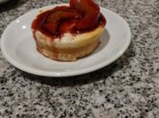 Una foto de postre panela