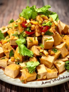 10分鐘料理-涼拌豆干 (方塊) 的食譜成品照片