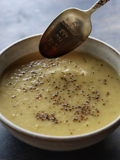 A picture of Parsnip & Apple Soup.