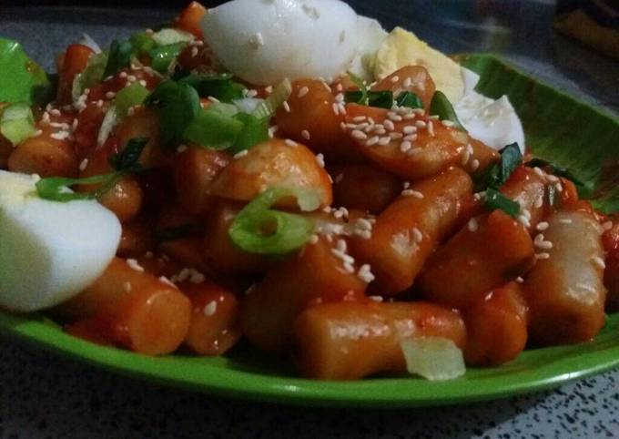 Cara Gampang Menyiapkan Tteokbokki homemade Anti Gagal