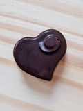 Bombones con mantequilla de maní y corazón de merengue #fat